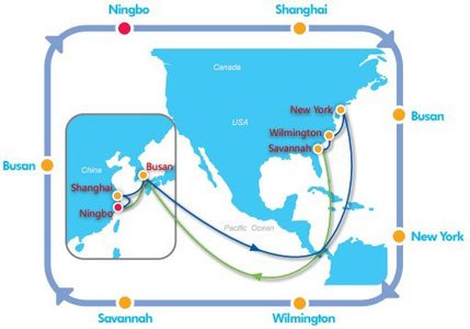 cosco tracking schedule