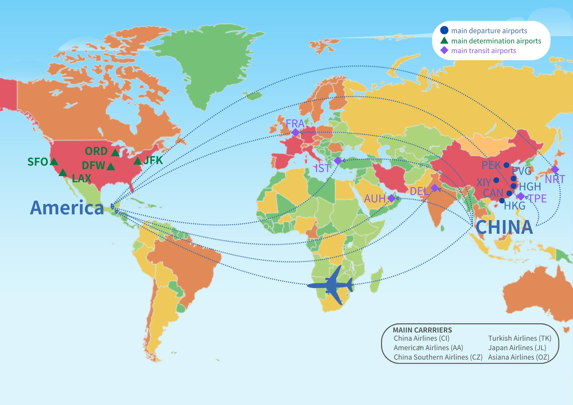 air freight from china to the usa