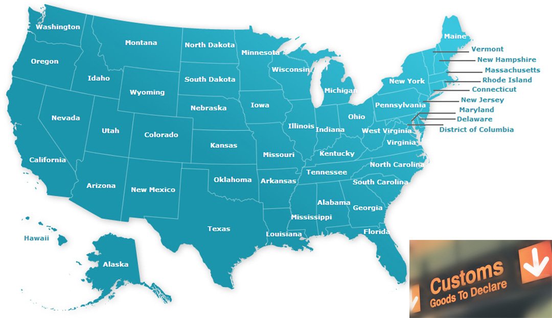 US customs FBA Amazon Shipments